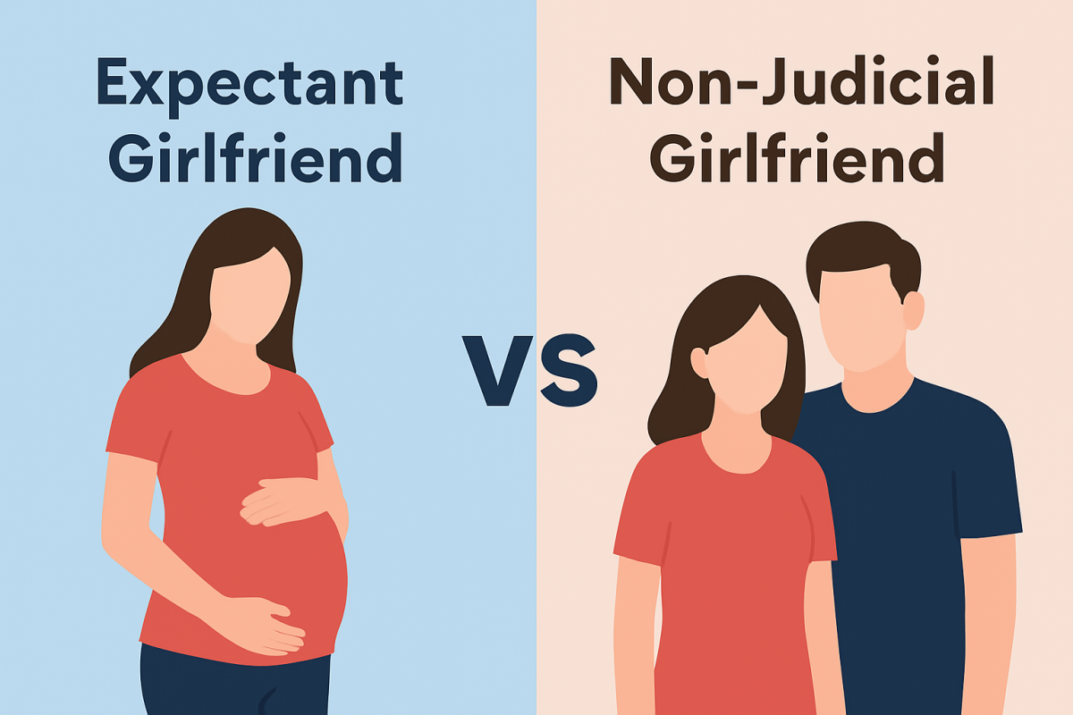 Expectant Girlfriend vs. Non-Judicial Girlfriend