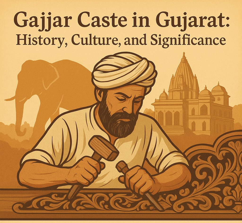 The Gajjar caste shapes Gujarat